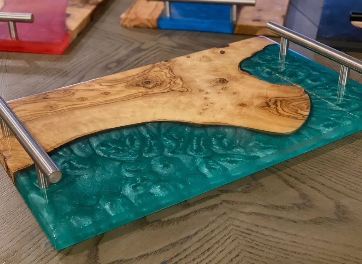 Small Olive River Tray