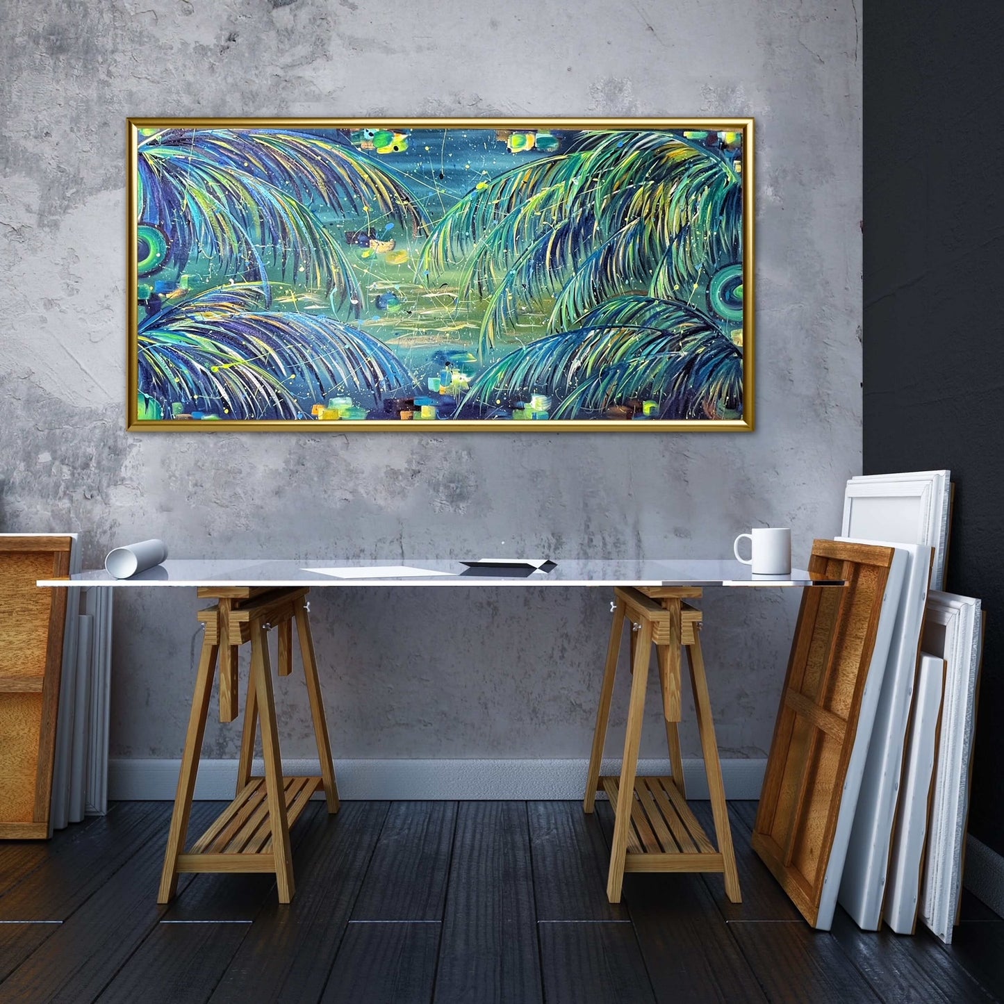 Palms #12 - Palm Tree Artwork