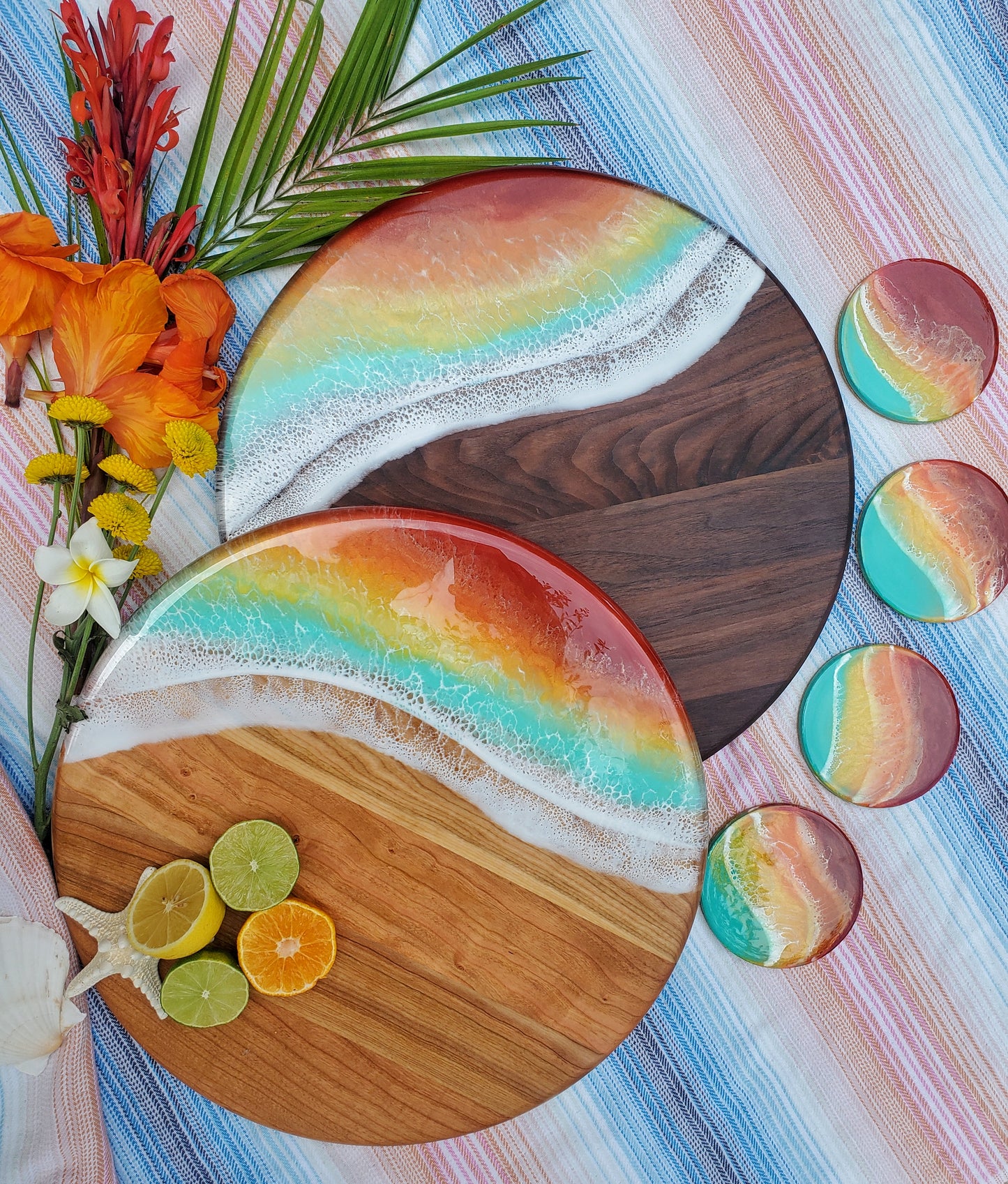 Medium Round Serving Tray