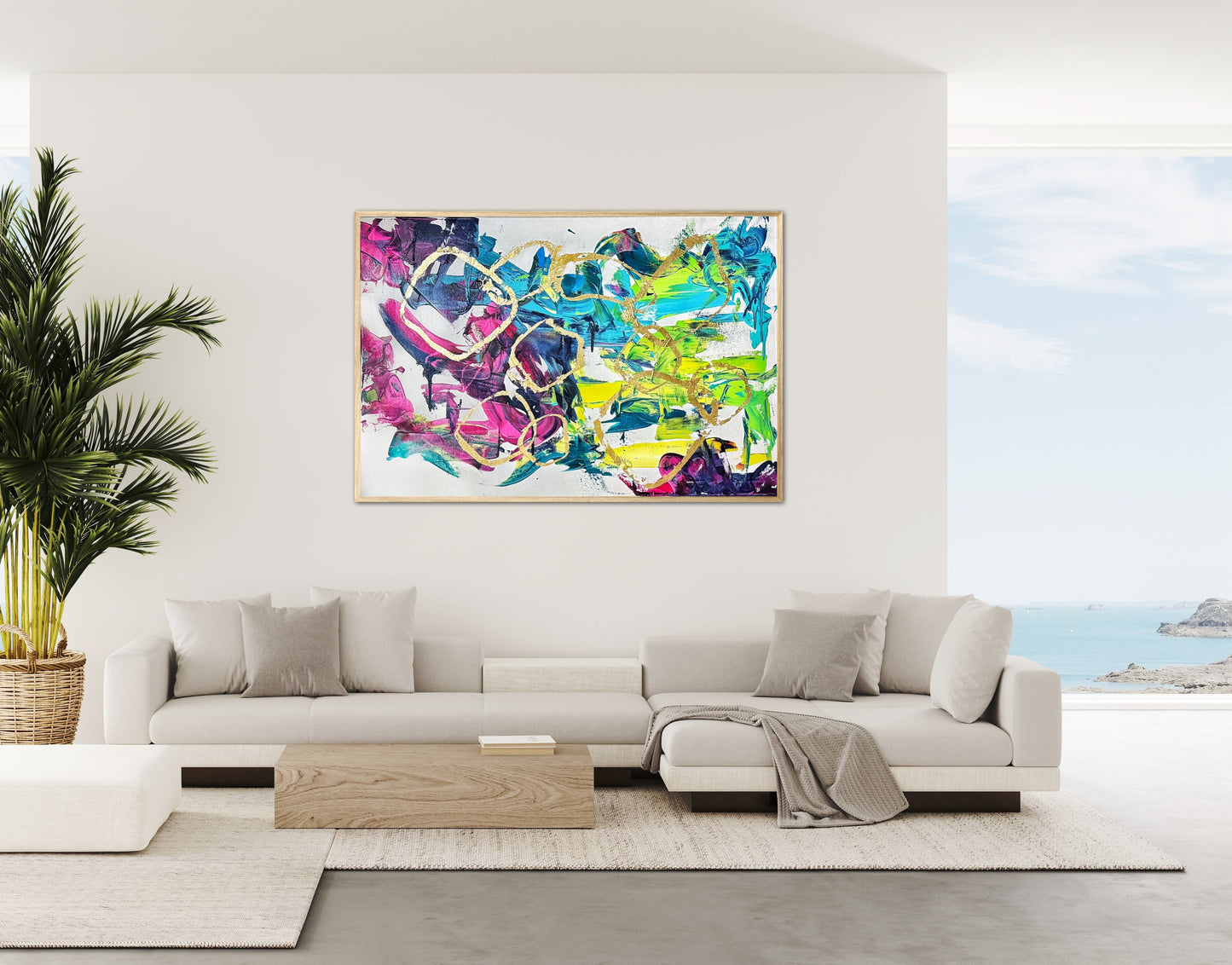 Load image into Gallery viewer, 24x36 Original Abstract Painting
