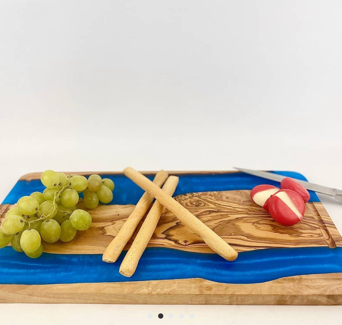 Olive Wood Tray with Juice Groove