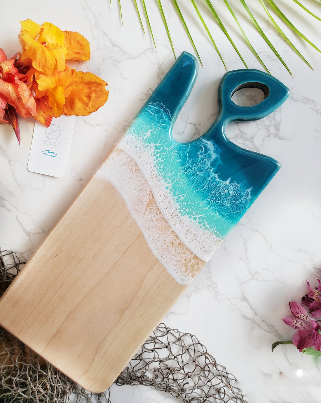 Handmade Ocean Inspired Charcuterie Boards and Serveware – Rustic Tides