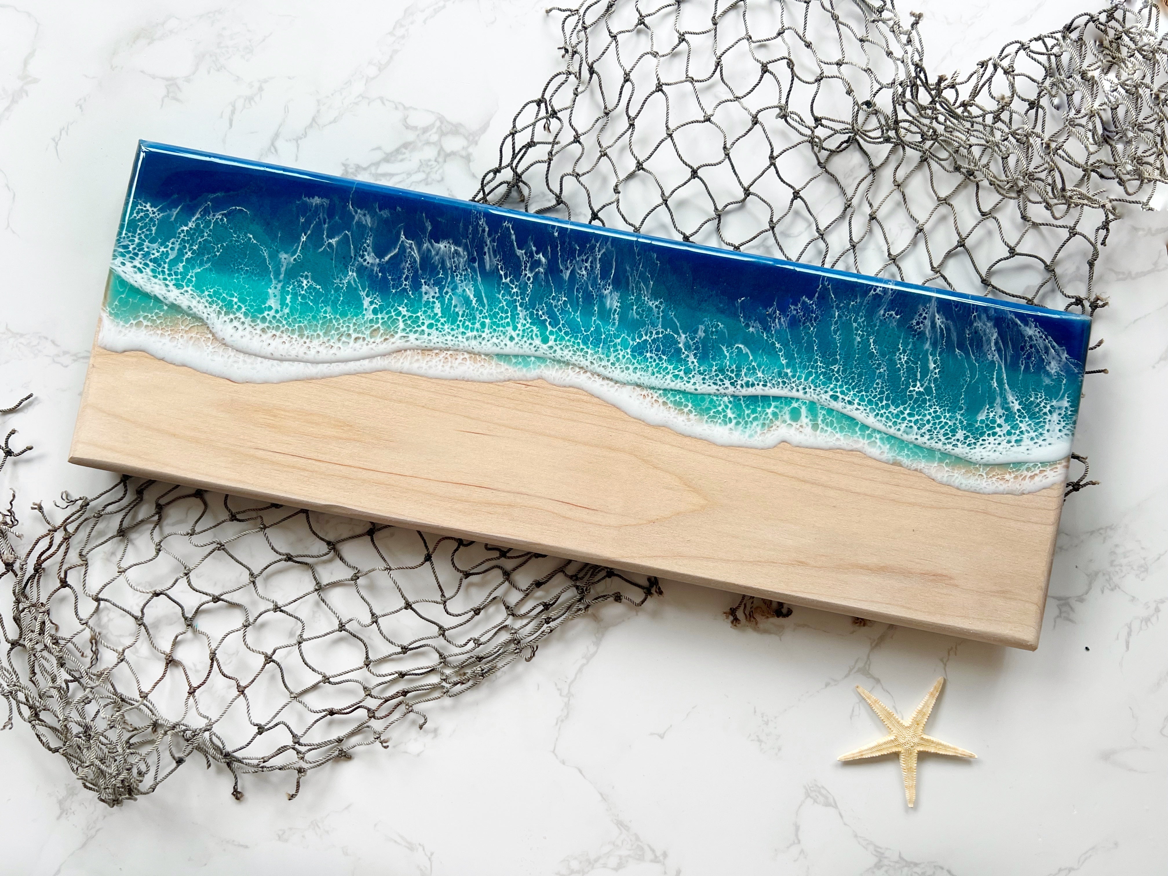 Handmade Ocean Inspired Charcuterie Boards and Serveware – Rustic Tides